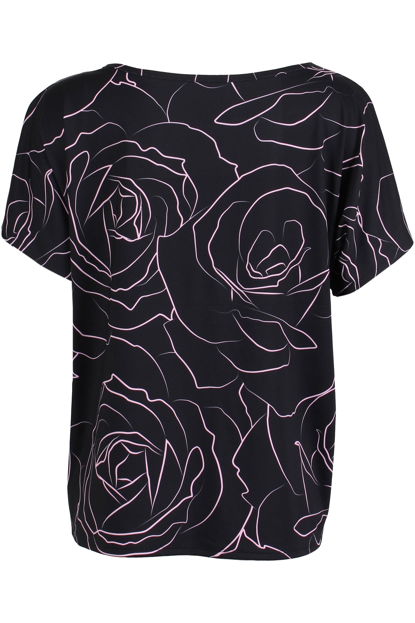 Rose-Black and Pink Dolman (Women's)