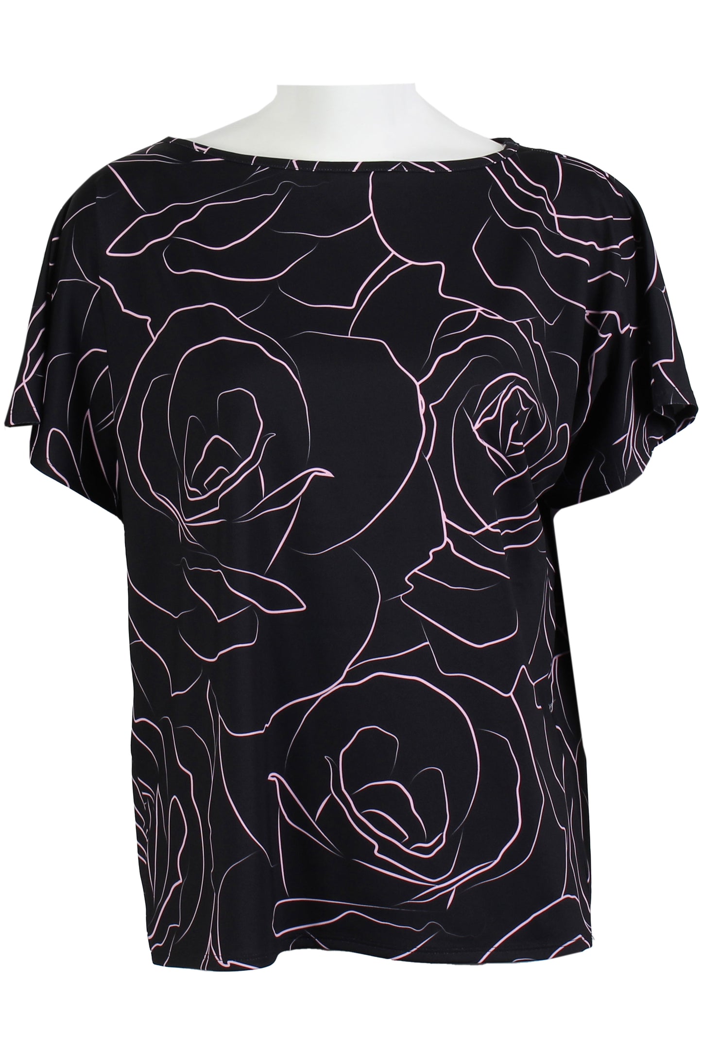 Rose-Black and Pink Dolman (Women's)