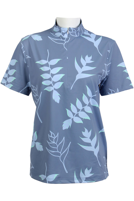 Blue, Purple, Mint Heliconia Mock (Women's)