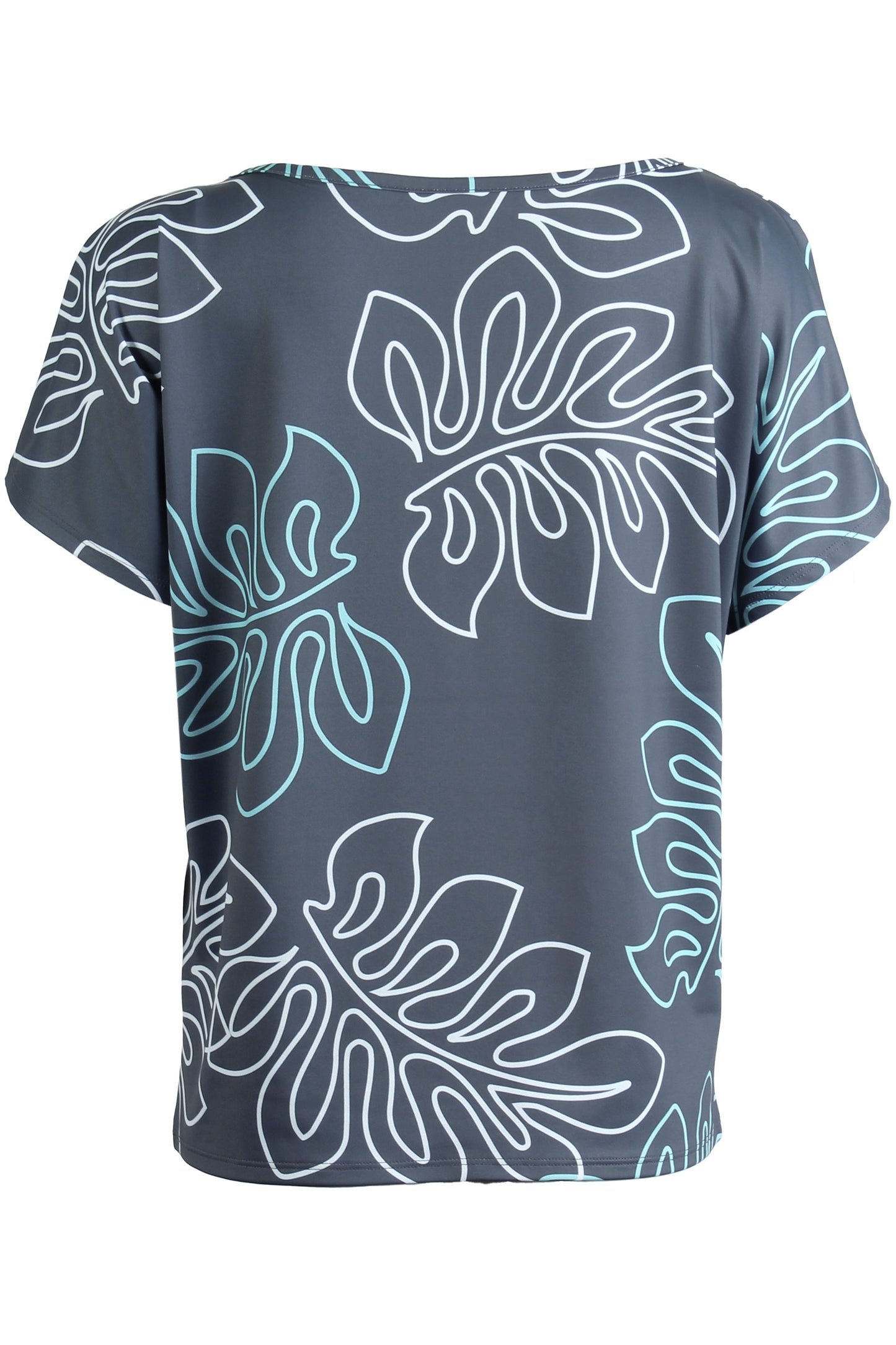 Laua'e-Charcoal and Blue Dolman (Women's)
