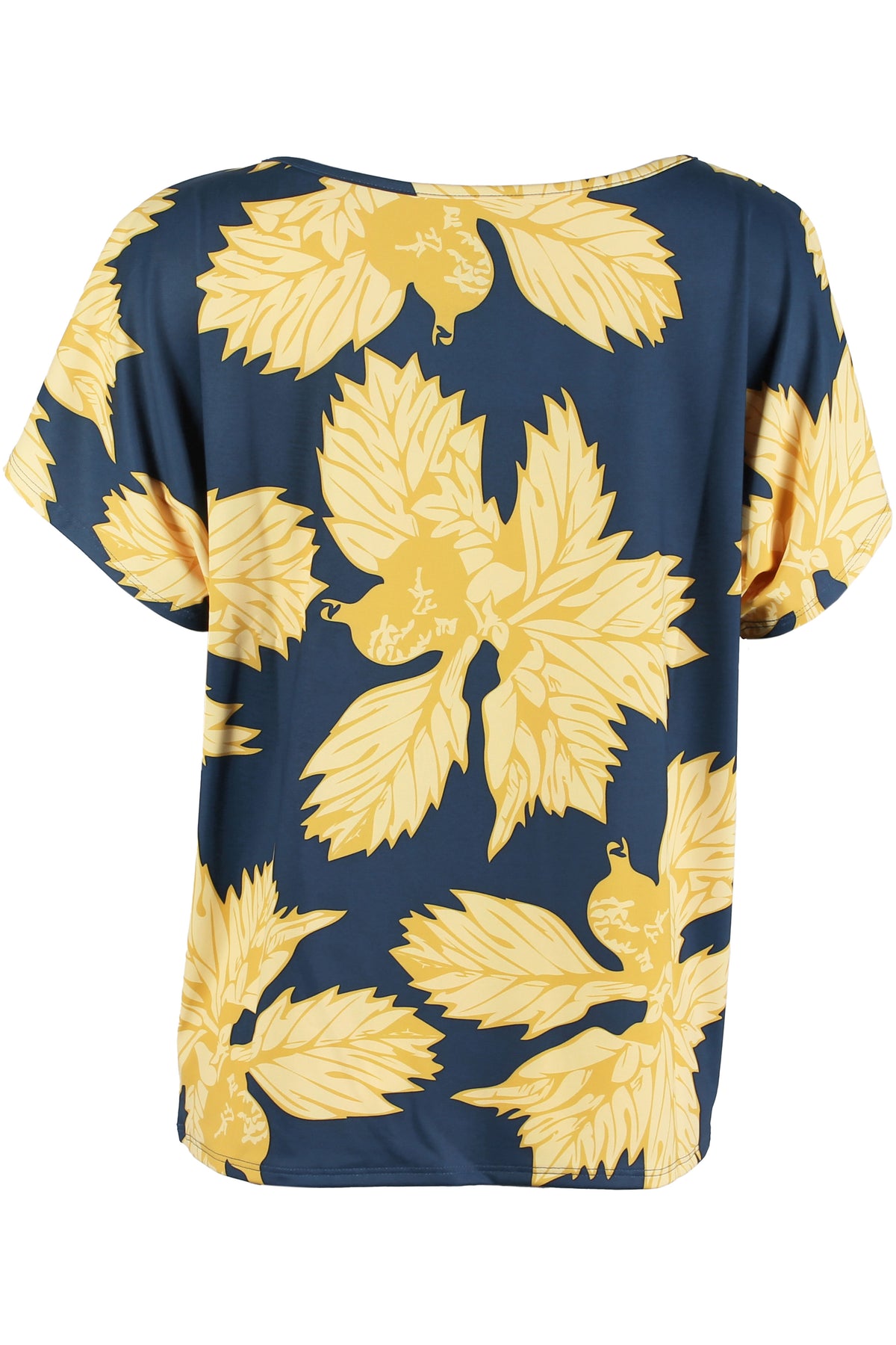 'Ulu-Navy and Yellow Dolman (Women's)