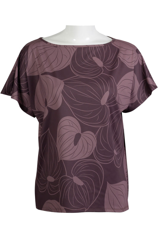 Anthurium-Purple Dolman (Women's)