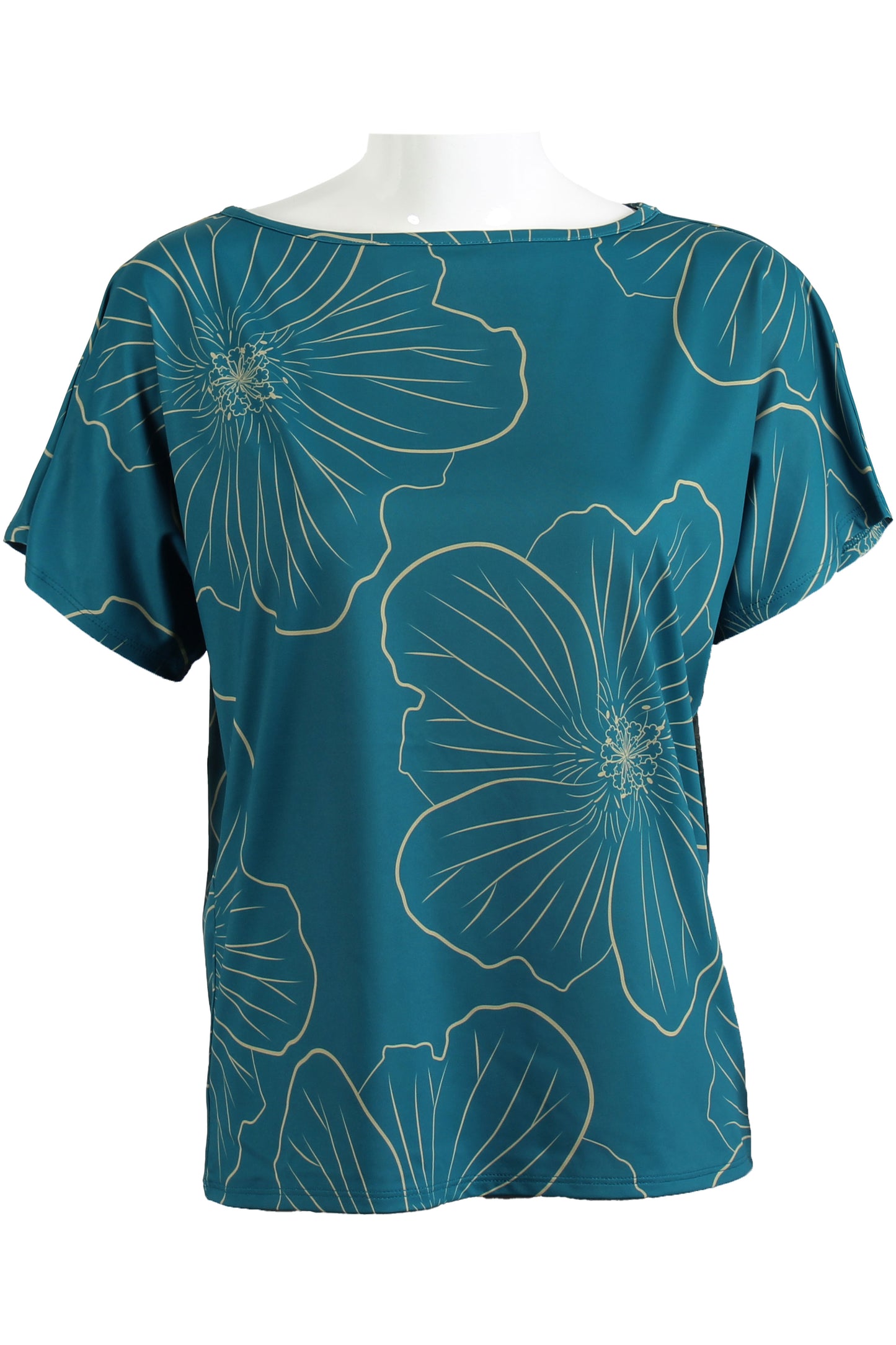 'Ilima-Teal and Gold Dolman (Women's)