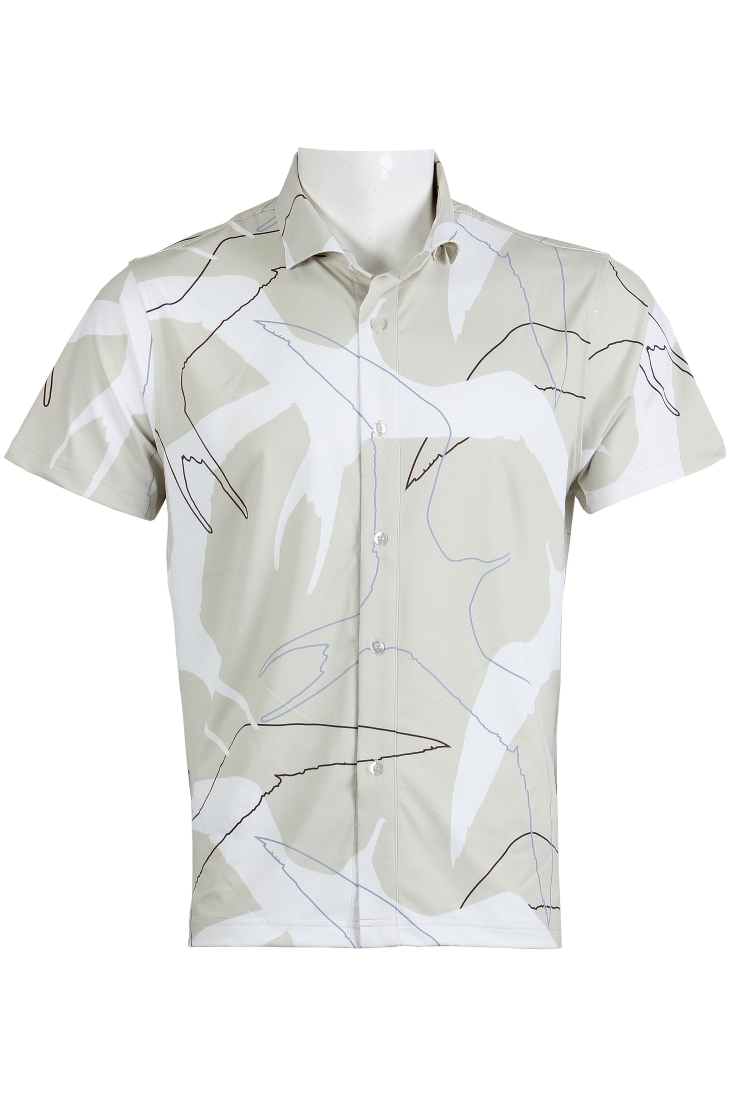 'Iwa Bird-Bone Button Down