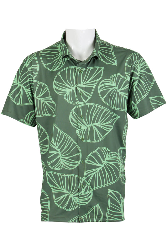 Green Kalo Button Down