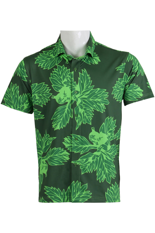 Green 'Ulu Button Down