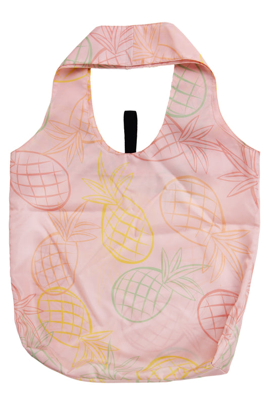 Rainbow Pineapple Reusable Bag (Elastic)