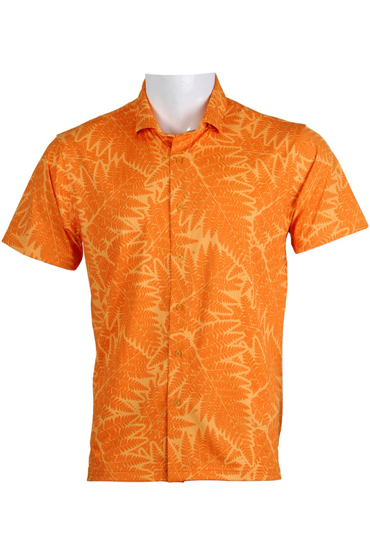 Palapalai-Orange Button Down